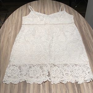 Forever 21 White Lace Bodycon Dress